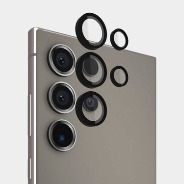 Case Mate Aluminium Ring Lens Protector for Galaxy S24 Ultra Black